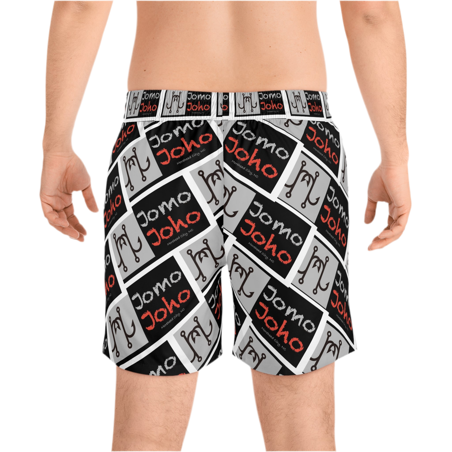 Jomo Joho Morehead City Men's Mid-Length Swim Shorts