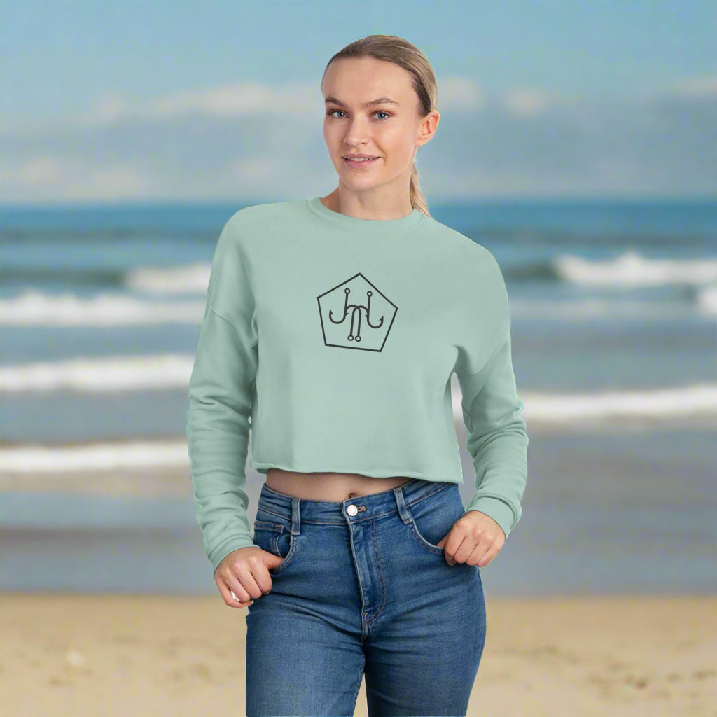 Jomo Joho Carteret Hook’s Cropped Sweatshirt