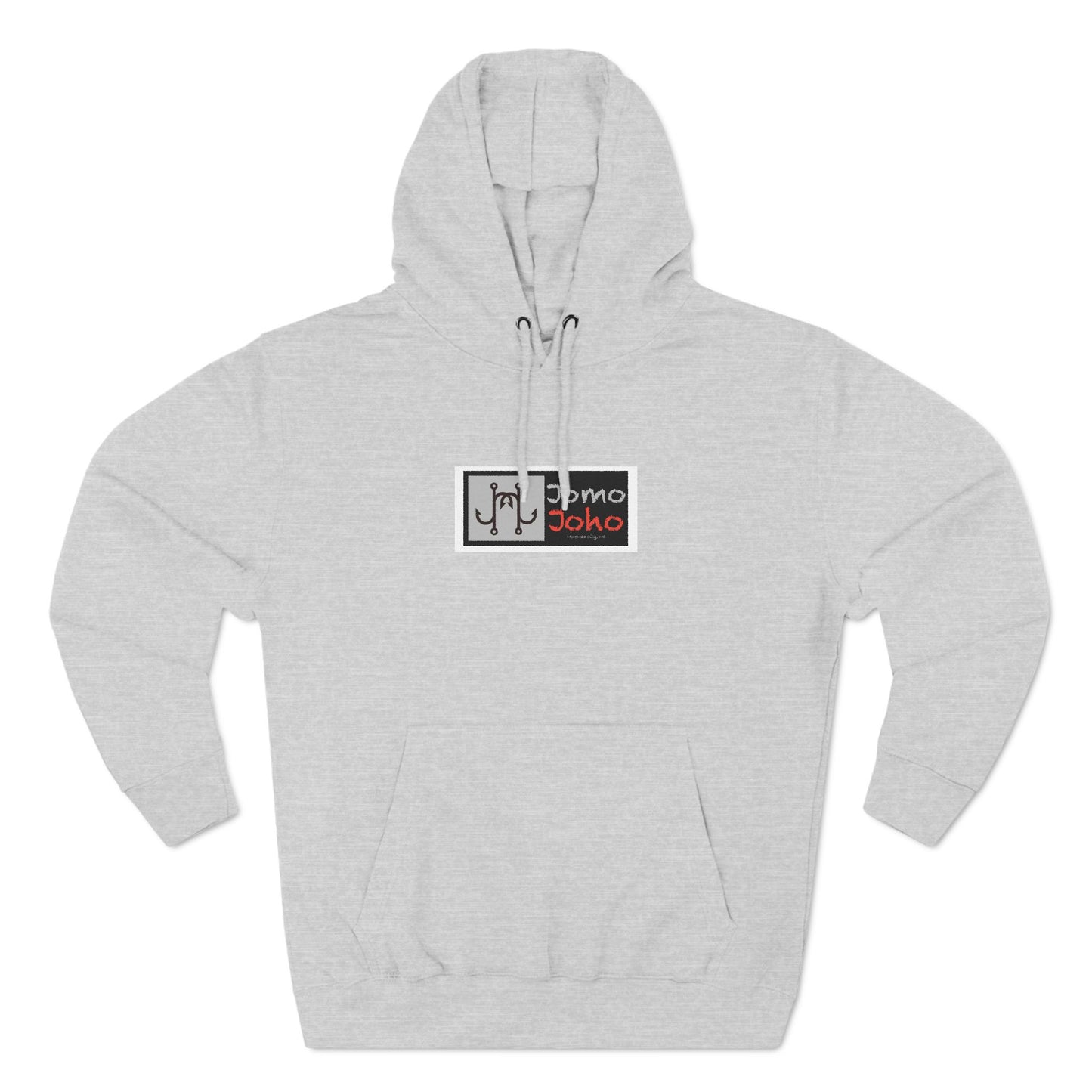 Three-Panel Fleece Hoodie