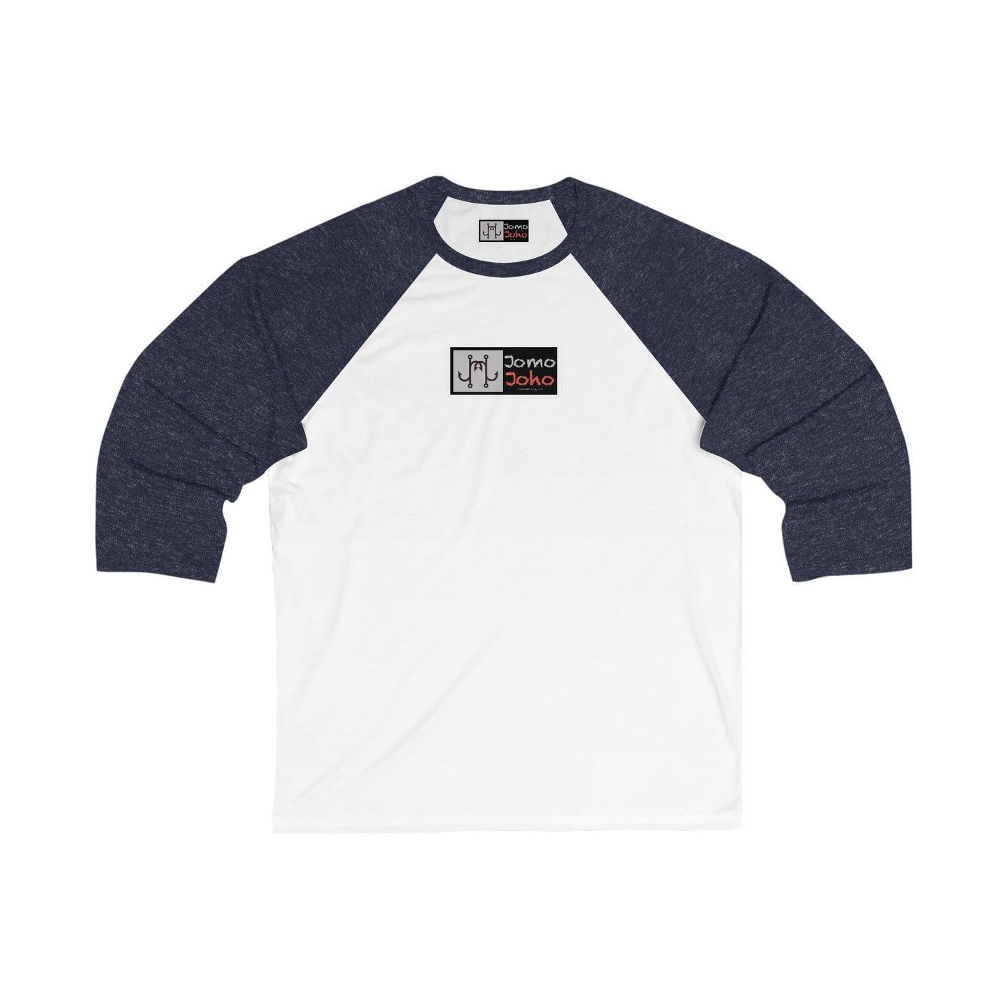 Jomo Joho Unisex 3/4 Sleeve Baseball Tee - Casual Comfort for Everyday Adventurers