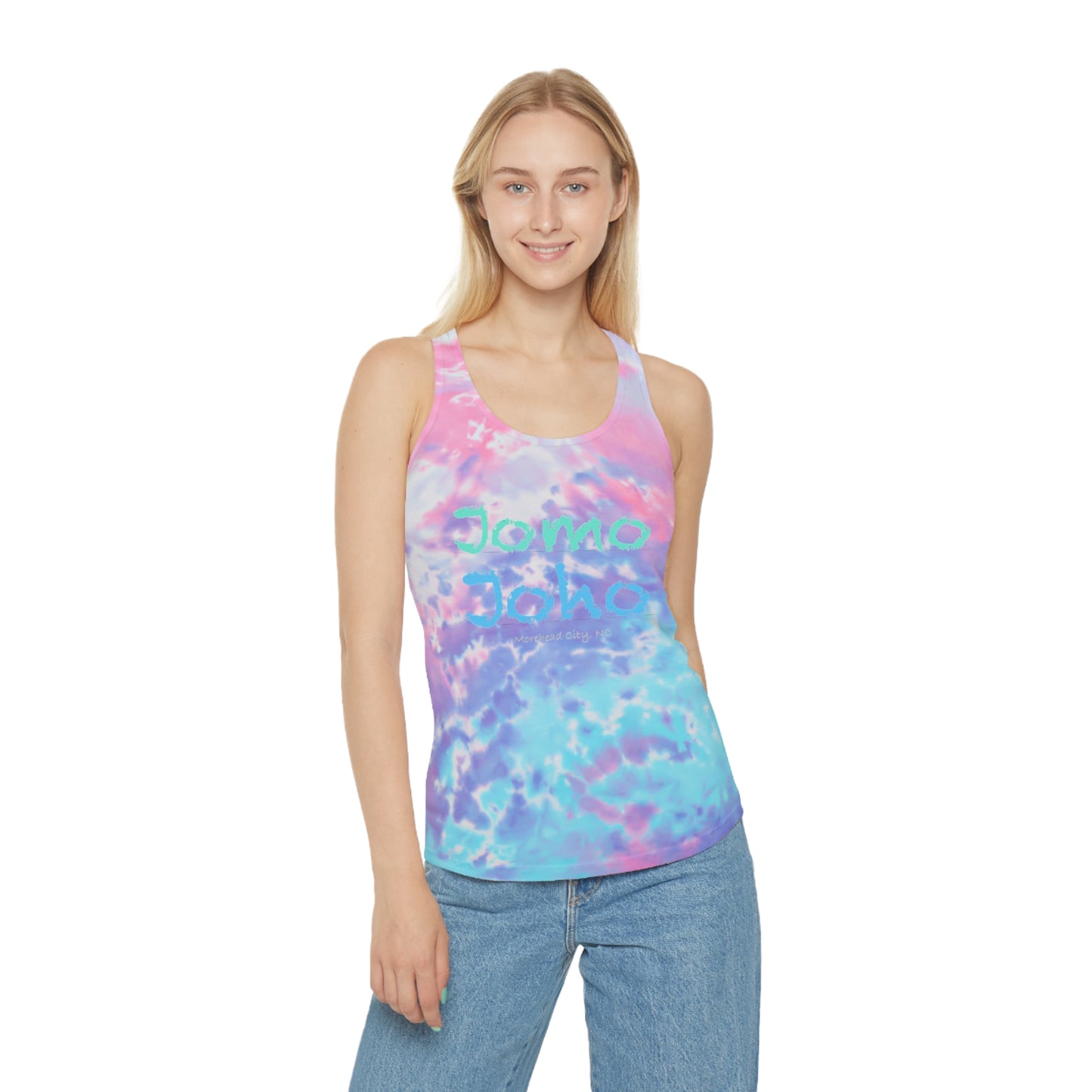 Jomo Joho Tie Dye Racerback Tank