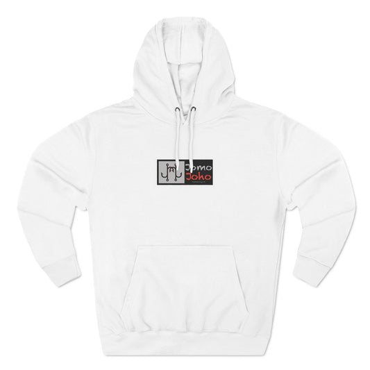 Three-Panel Fleece Hoodie