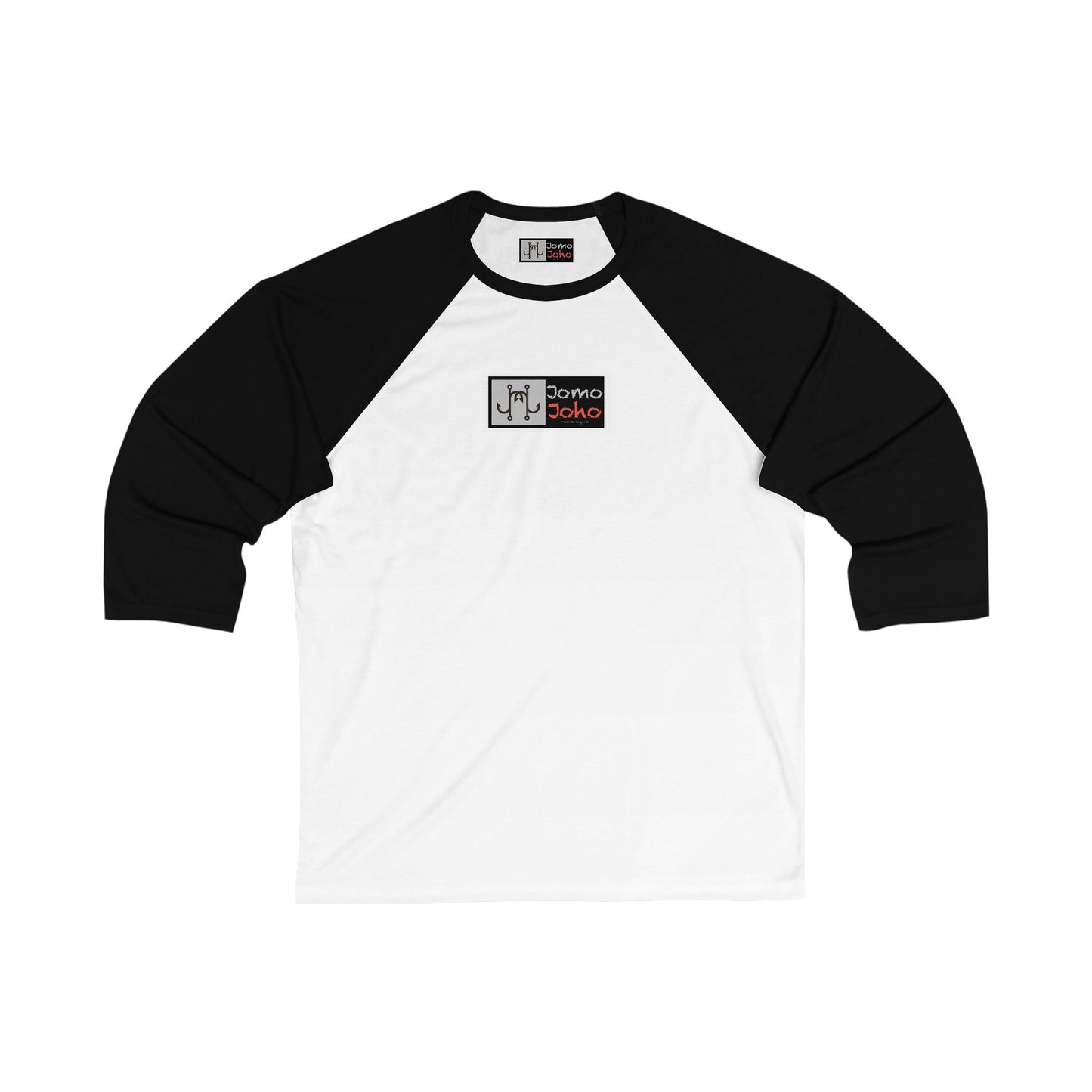 Jomo Joho Unisex 3/4 Sleeve Baseball Tee - Casual Comfort for Everyday Adventurers