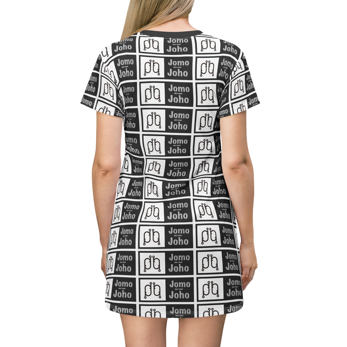 Jomo Joho Bait Shop Cover Up T-Shirt Dress for Casual Comfort & Style