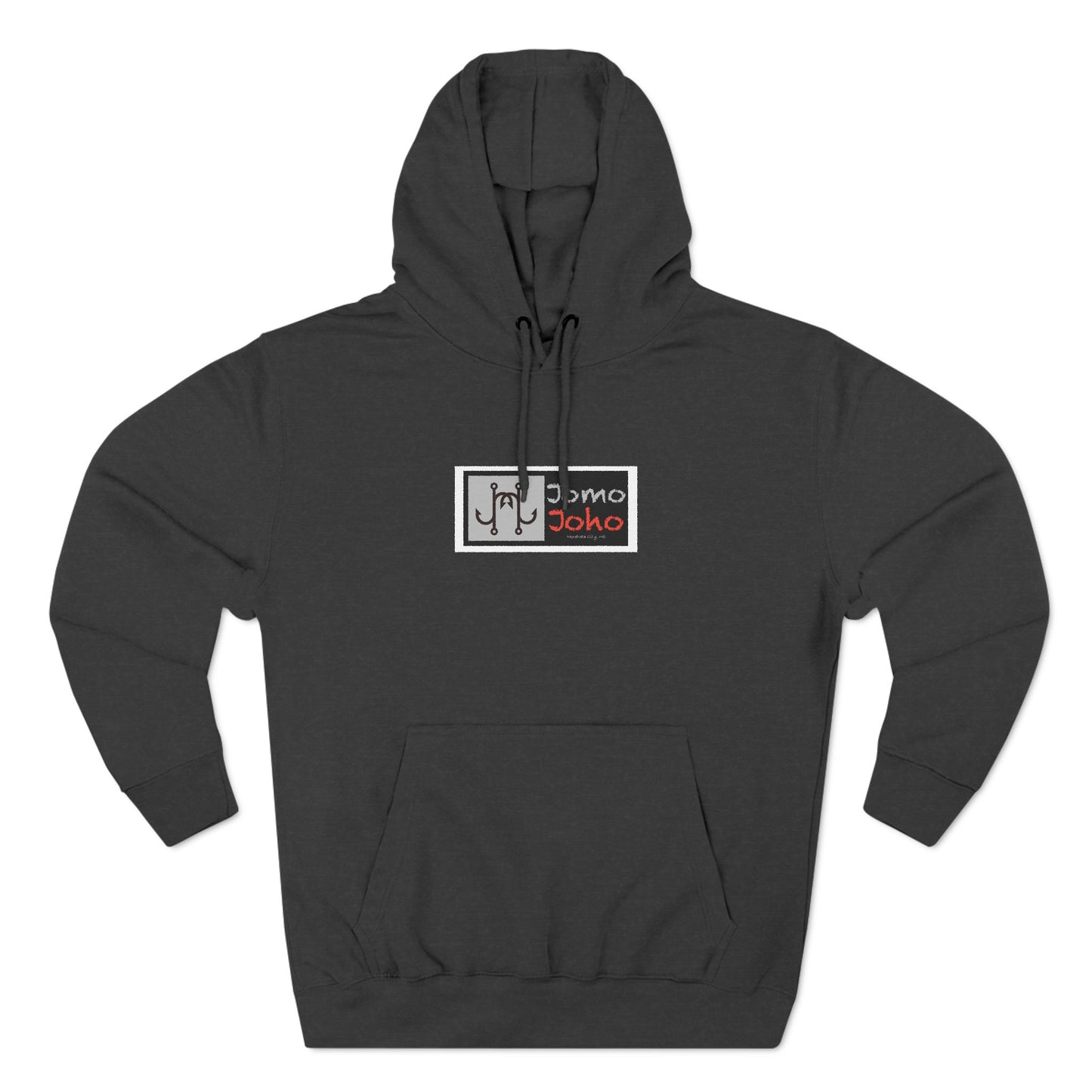 Three-Panel Fleece Hoodie