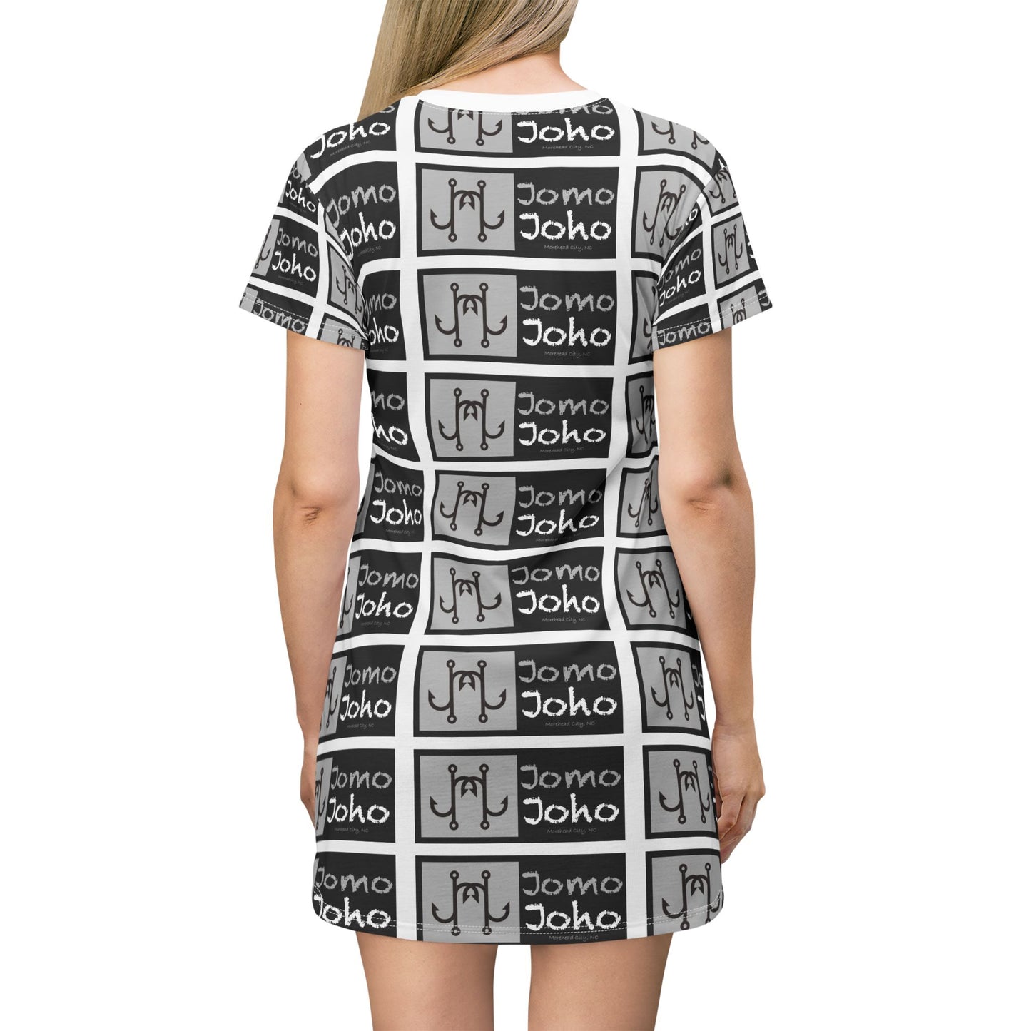 Jomo Joho Bait Shop Cover Up T-Shirt Dress for Everyday Comfort