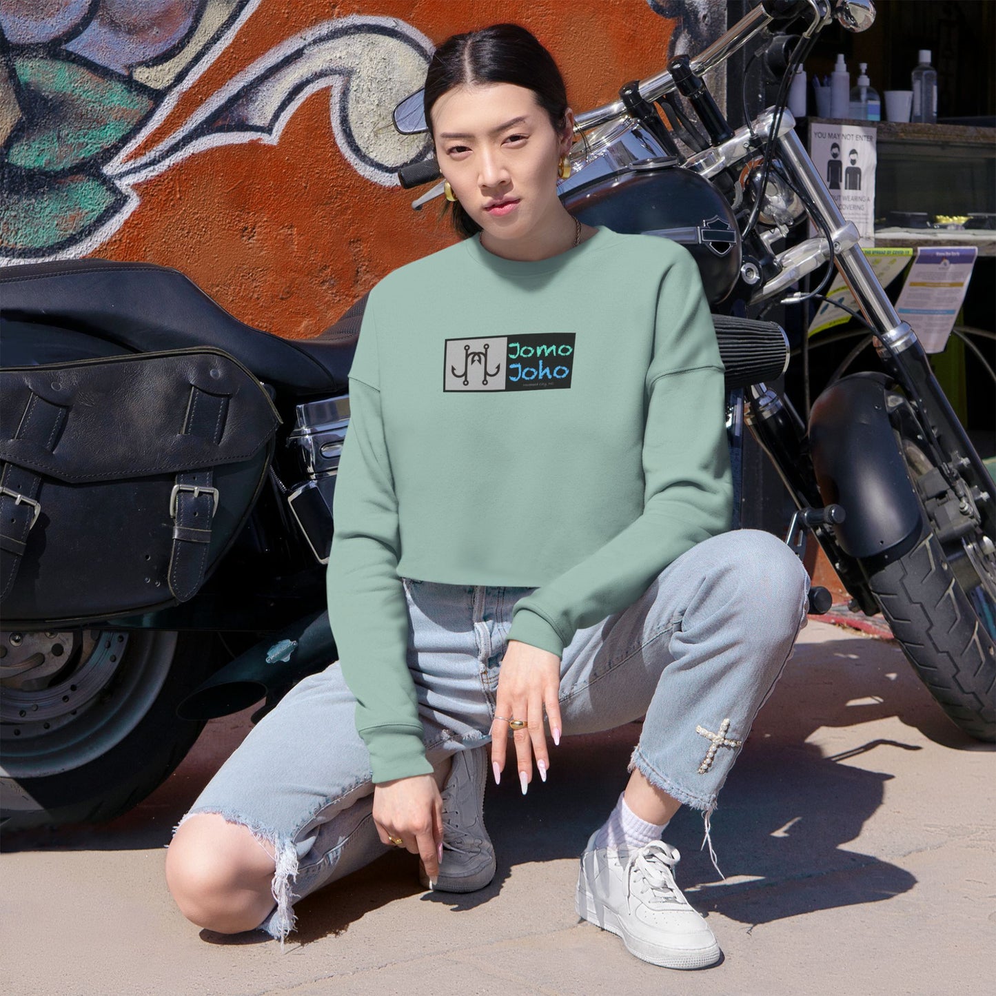 Jomo Joho Morehead Cropped Sweatshirt