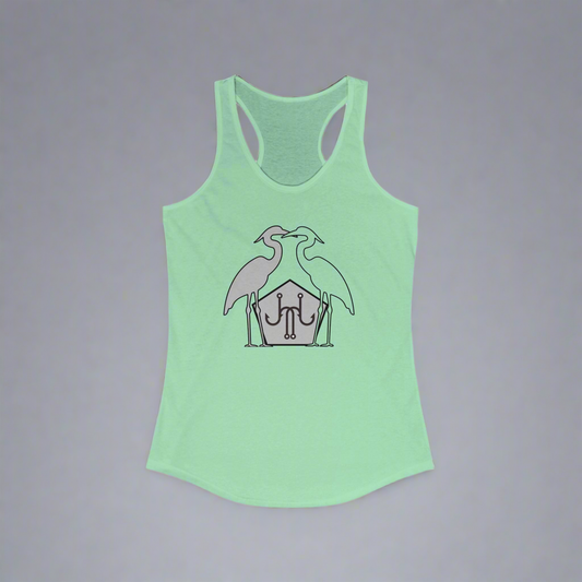 Jomo Joho Harlowe Heron Racerback Tank